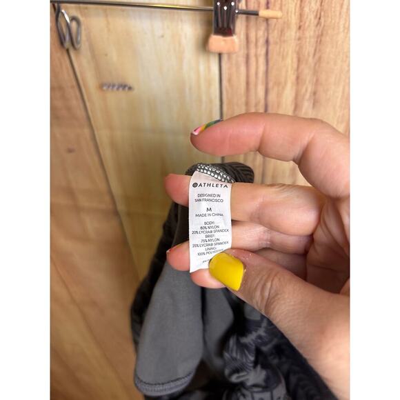 Athleta Athleta Swim Skirt Gray/Black Size M - Picture 5 of 6